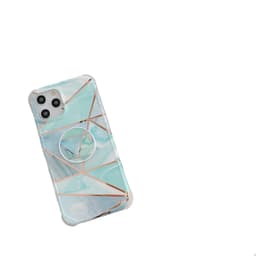Støtsikkert mobildeksel med holder, til iPhone 11 pro - Blå