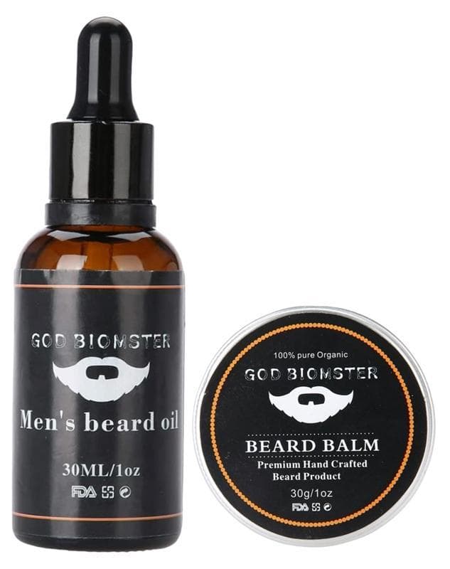 Kit med Beard Oil 30ml og Beard Balm 30g
