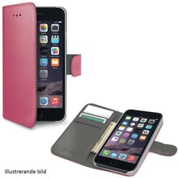 Celly Wallet Case iPhone 7 Rosa