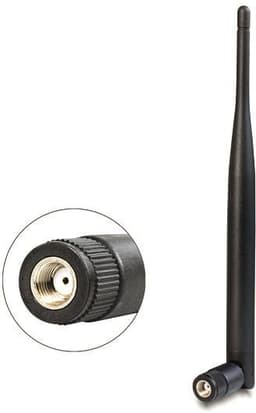 DeLOCK WLAN antenni RP-SMA ur, 5dBi, 2,4GHz, ympärisät., 50 Ohm, mus