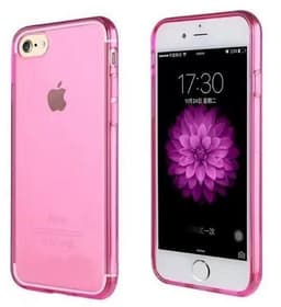 Transparent TPU-skal till iPhone 7 Plus/ iPhone 8 Plus, Rosa