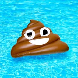 Uppblåsbar Poopsmiley