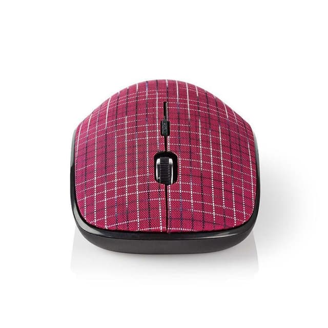 Trådlös mus | 1600 DPI | 3 knappar | Rosa