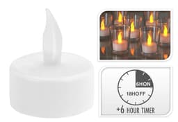 4-pack tindrande batteridrivna värmeljus