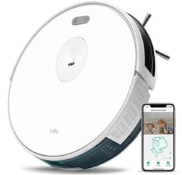 Trifo Ironpie M6+ Robotdammsugare med mopp, Vit