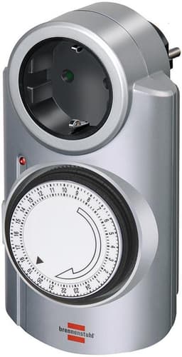 Brennenstuhl ajastin, maadoitettu,24h asetus, 240V/16A/3500W, hop