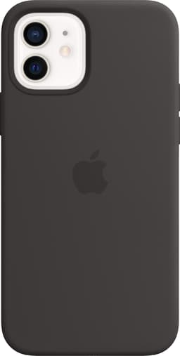 iPhone 12/12 Pro silikonecover (sort)