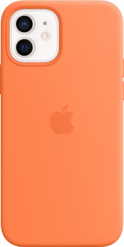 iPhone 12/12 Pro silikondeksel (kumkvat)