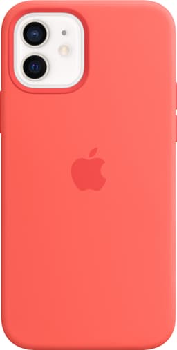 iPhone 12/12 Pro silikonecover (pink citrus)