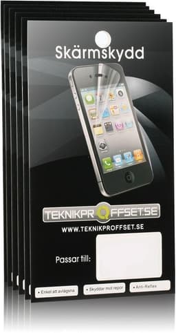 Skärmskydd, fram och baksida till iPhone 5/5S/SE (Special)