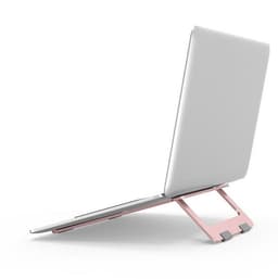 Laptopstativ med sammenleggbar base - Rose gull