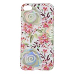 Støtsikkert mobildeksel med holder til iPhone 7 Plus / 8 Plus - Blomster