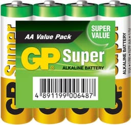 Alkaliparisto AA 1.5 V Super 192-Näyte