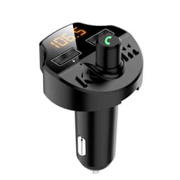 FM-sender og hurtiglader med 2 USB-porter