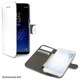 Celly Wallet Case Galaxy S9 Vit (WALLY790WH)