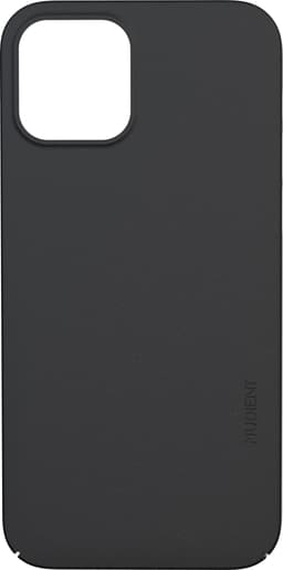 Nudient iPhone 12 / 12 Pro deksel (sort)