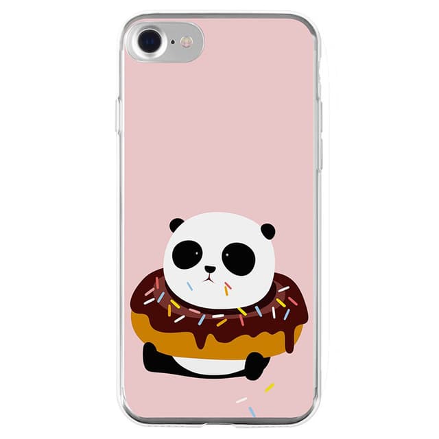 La Vie iPhone 6/7/8/SE Gen. 2 mykt deksel (donut panda)