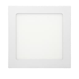 ECD Germany 6-pak LED-forsænket spotlight 12W - Panel loft spotlight ultralim -