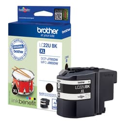 Brother LC22UBK mustekasetti (musta)