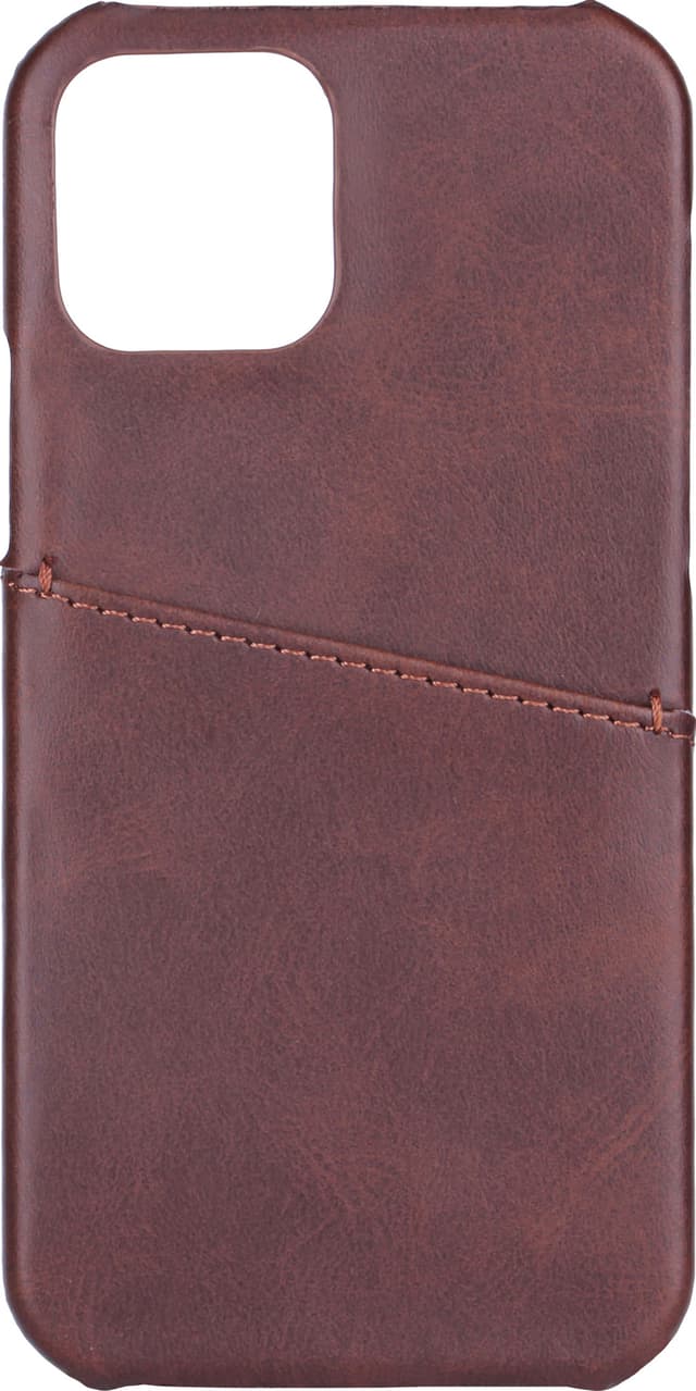 Onsala iPhone 12 / 12 Pro kortfodral (brun)
