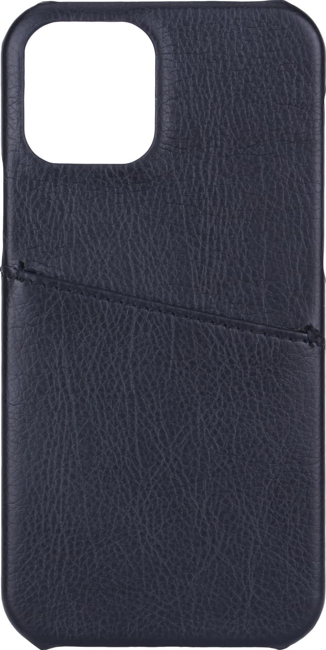 Onsala iPhone 12 / 12 Pro skinndeksel med kortlomme (sort)
