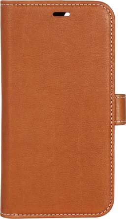 Gear Onsala Apple iPhone 12/12 Pro lædercover med pung (brun)