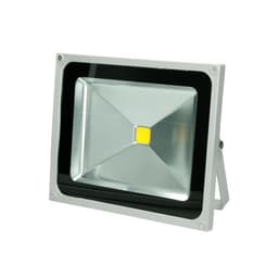 ECD Germany 4 delar LED-strålkastare utomhus 50W - 2800K varmvit - vattentät