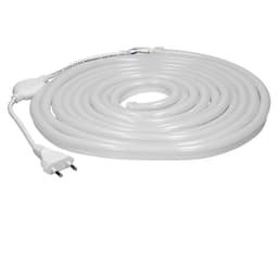 Neon LED-nauha 4 m, lämmin valkoinen, vedenpitävä - 120 LEDiä per metri.