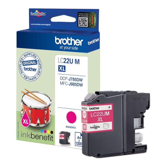 Brother bläckpatron LC22UM Magenta
