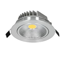 Joukko 20 LED COB Recessed Valaisimet Valaisin Polttimo Lamppu 7W kierroksella