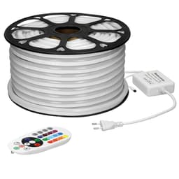 Neon LED-nauha 20 m, RGB, vedenpitävä - 60 LEDiä per metri.