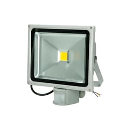 ECD Germany 3 delar LED-strålkastare utomhus 30W med rörelsedetektor - 2800K