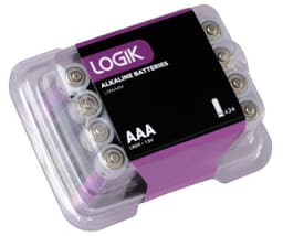 Logik alkaline 1000 mAh batteri AAA (24 pakk)