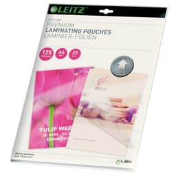 Leitz UDT A4 lamineringsfilm 125 µm (25-pack)