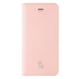 La Vie Fashion foliofodral för iPhone X (rosa)