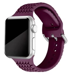Apple klokkereim 42/44 mm Bordeaux
