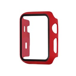 Apple Watch herdet glass skjermbeskyttelse 38 mm Red