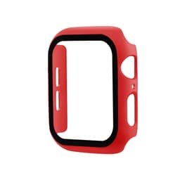 Apple Watch Hærdet glas skærmbeskytter etui 40 mm Red