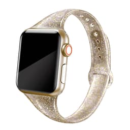 Glitter glødende Apple Watch Rem 38/40 mm Bronze