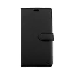 Miljøvennlig ekte lær iPhone 12 Pro 2 in 1 lommebok deksel - Black