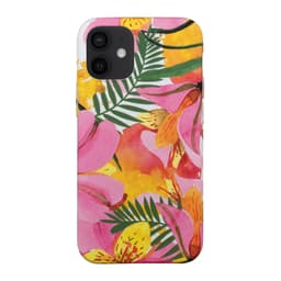 Miljøvennlig iPhone 12 mini trykt deksel - Yellow Floral