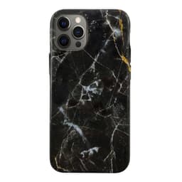 Miljøvennlig iPhone 12 Pro Max trykt deksel - Black Marble