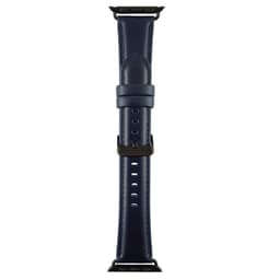 Apple Watch ægte læder Band Navy Blue 38-40mm