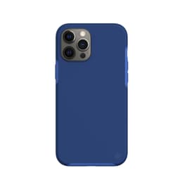 Ympäristöystävällinen Aitoa nahkaa iPhone 12 Pro Max Kotelo - Navy Blue