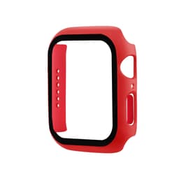Apple Watch karkaistu lasi näytönsuojakotelo 44 mm Red