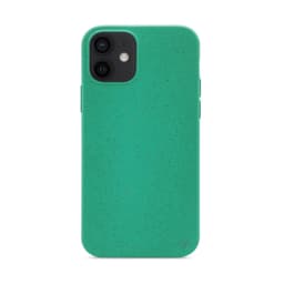 Ympäristöystävällinen Aitoa nahkaa iPhone 12 Kotelo - Green