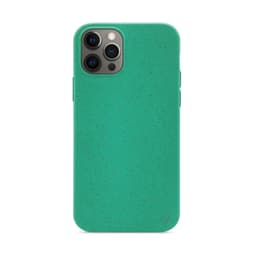 Ympäristöystävällinen Aitoa nahkaa iPhone 12 Pro Kotelo - Green