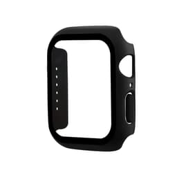 Apple Watch Hærdet glas skærmbeskytter etui 44 mm Black