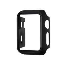 Apple Watch Hærdet glas skærmbeskytter etui 38 mm Black