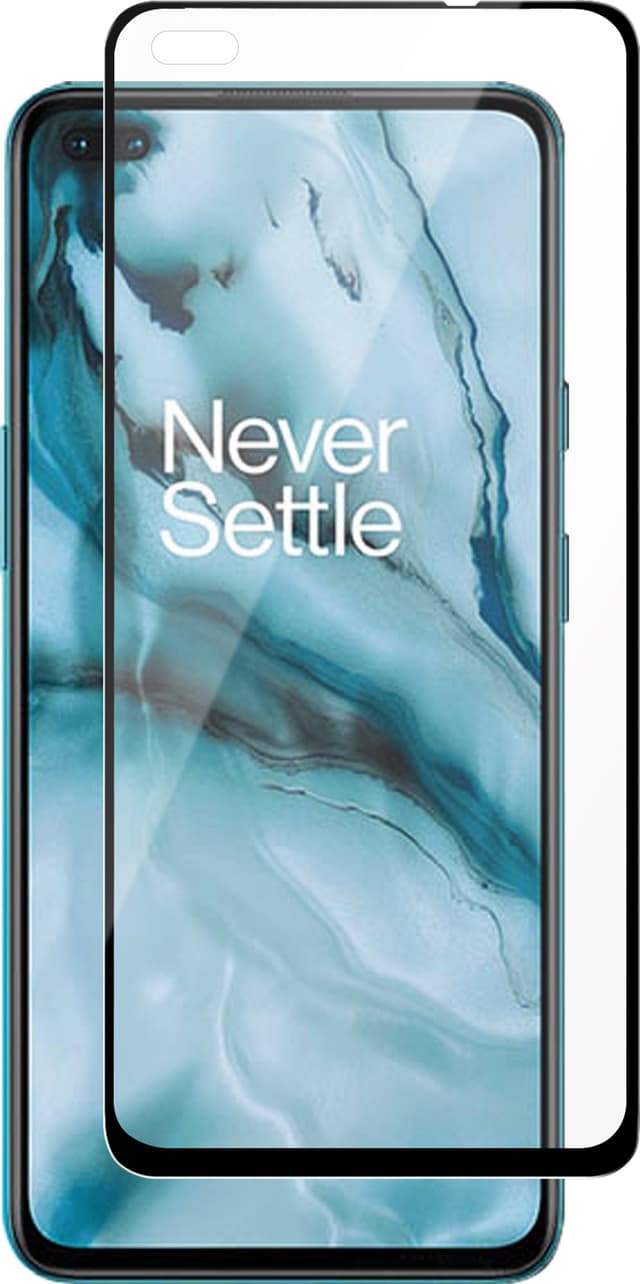 Panzer Full-Fit OnePlus Nord/Nord 2/Nord 2T silikat skjermbeskytter